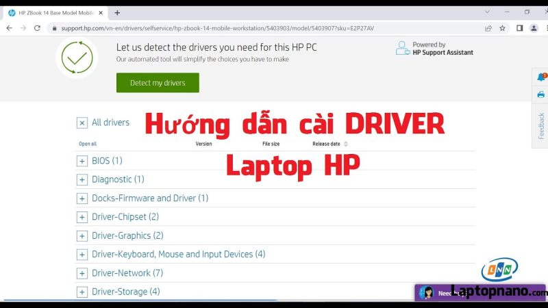 Cách Cài Driver Cho Laptop