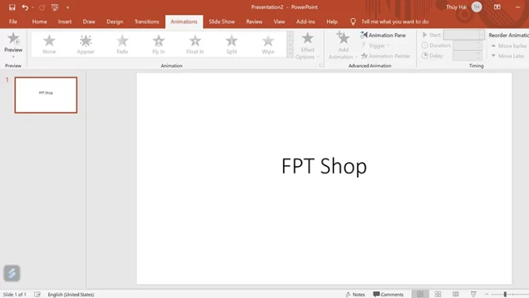 Cách Chạy Chữ Trong Powerpoint