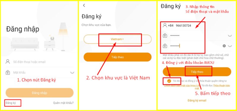 Cách Chia Sẻ Camera Imou Cho Điện Thoại Khác