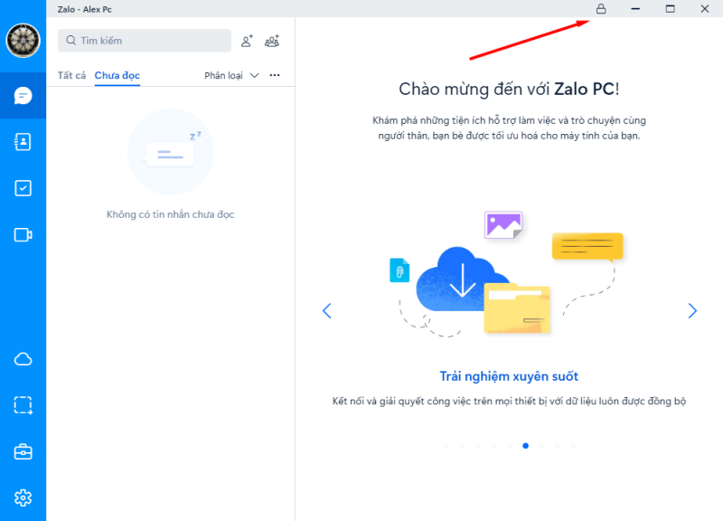 Cách đặt Mật Khẩu Zalo Trên Máy Tính