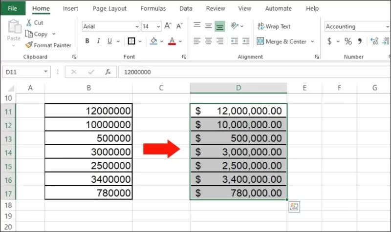 Cách định Dạng Số điện Thoại Trong Excel