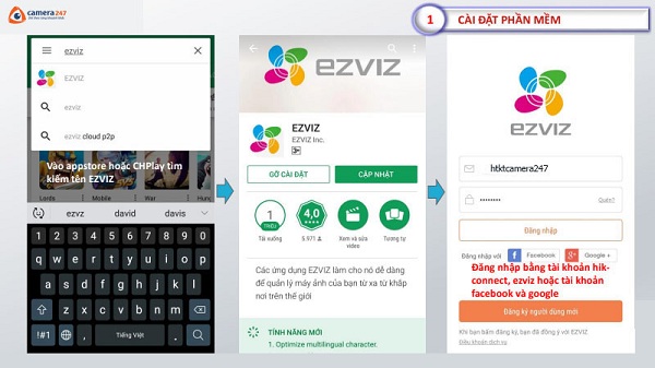 Cách Sử Dụng Camera Ezviz