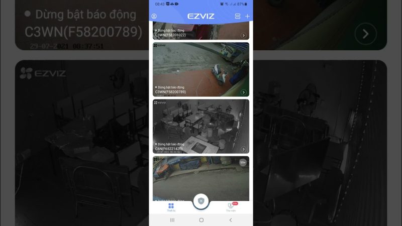 Cách Tắt Camera Ezviz
