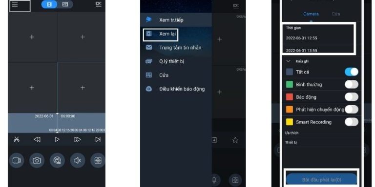 Cách Xem Lại Lịch Sử Camera Trên điện Thoại
