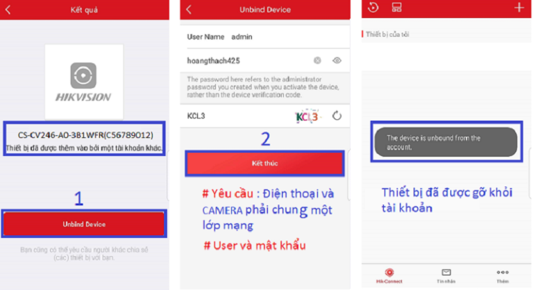Cách Xoá Bản Ghi Trên Camera Ezviz