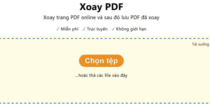 Cách Xoay 1 Trang Trong Pdf