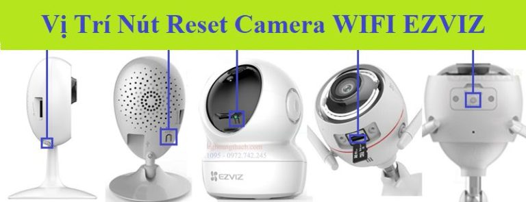 Cài đặt Wifi Cho Camera Ezviz