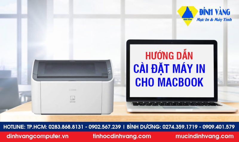 Cài Máy In Cho Macbook