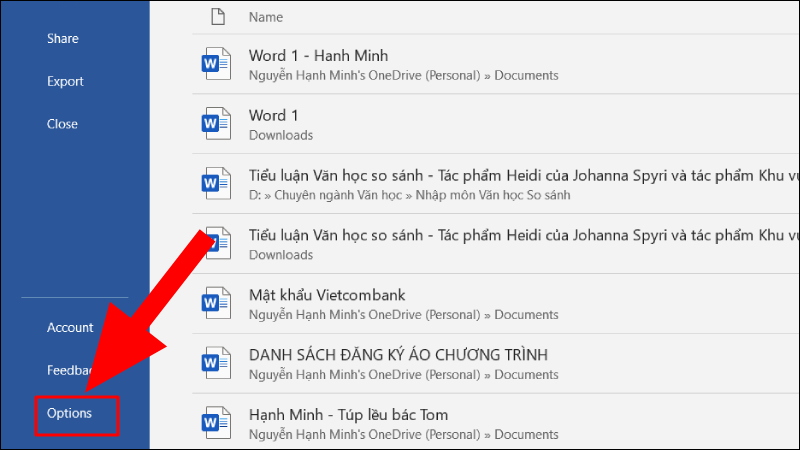 Căn Lề Trong Word