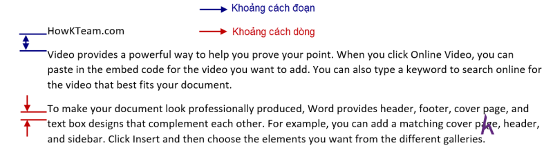 Chỉnh Khoảng Cách Dòng Trong Word