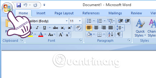 Làm thế nào để chuyển đổi đơn vị từ inch sang cm trong Word?