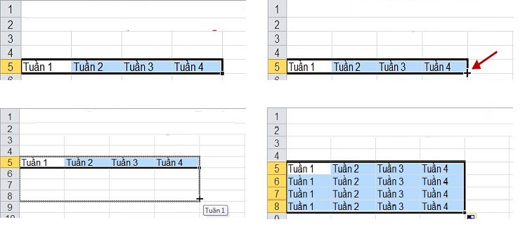Copy Excel Giữ Nguyên định Dạng