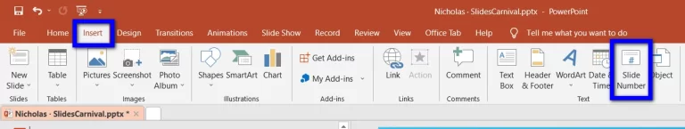 đánh Số Trang Trong Powerpoint