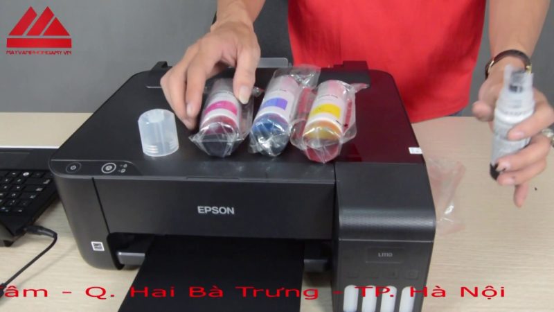 đổ Mực Máy In Epson