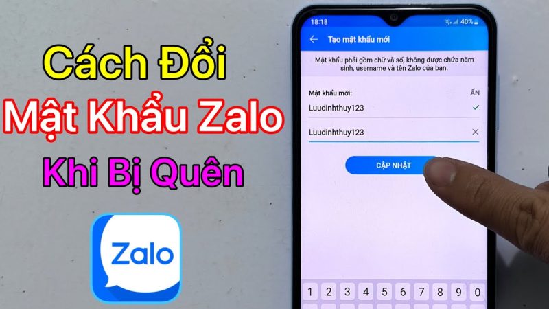 Doi Mat Khau Zalo
