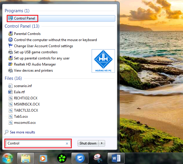 Gỡ Bỏ Các Phần Mềm Không Cần Thiết Trong Win7