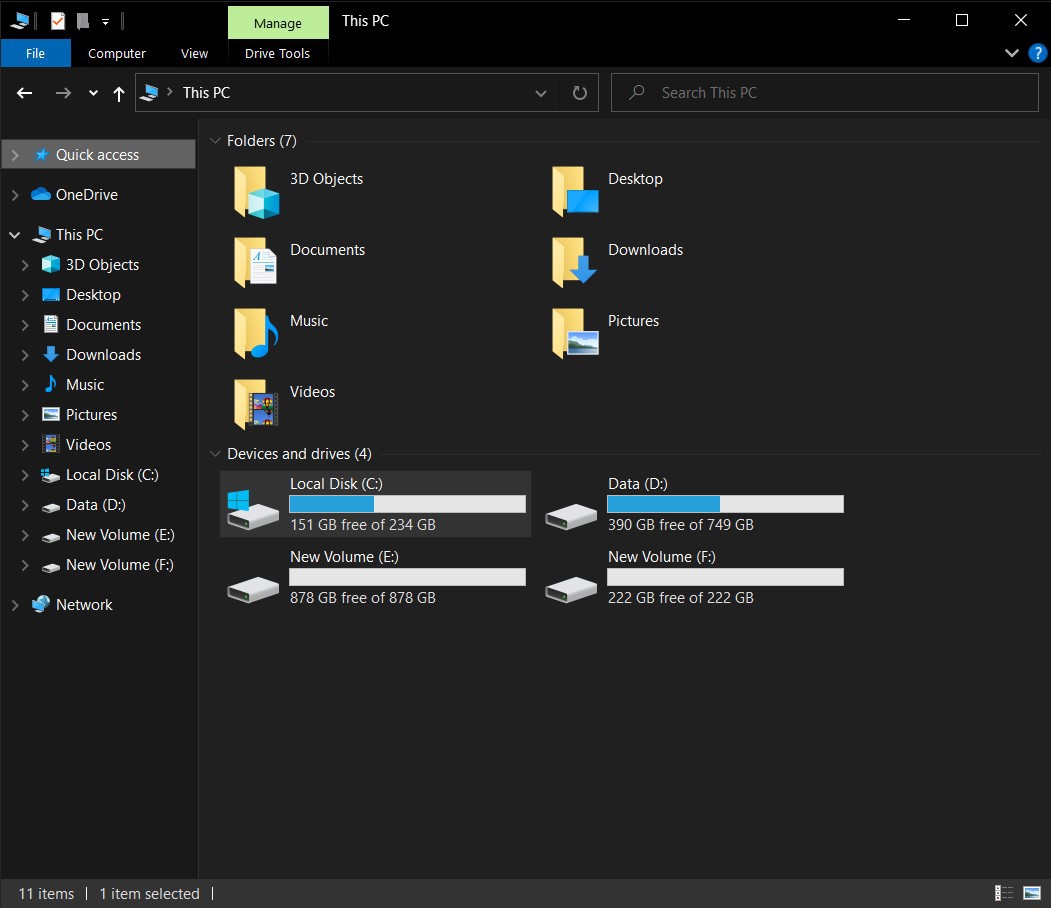 Gộp ổ Cứng Win 10