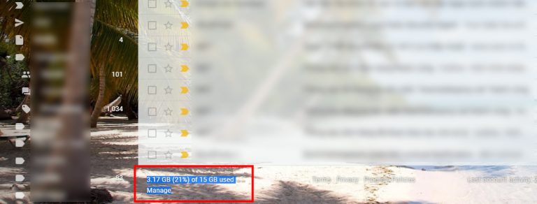 Hộp Thư Gmail Bị đầy