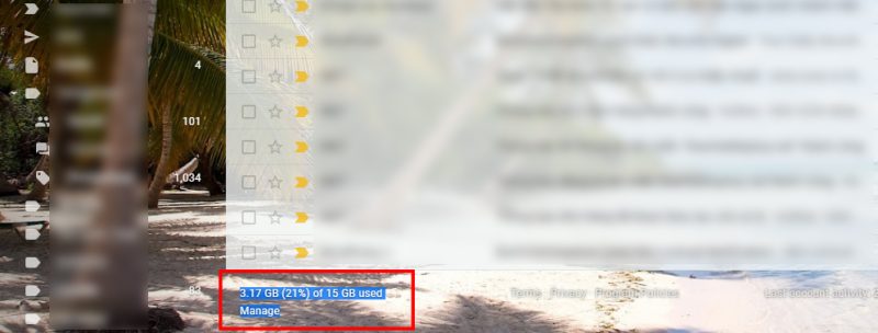 Hộp Thư Gmail Bị đầy