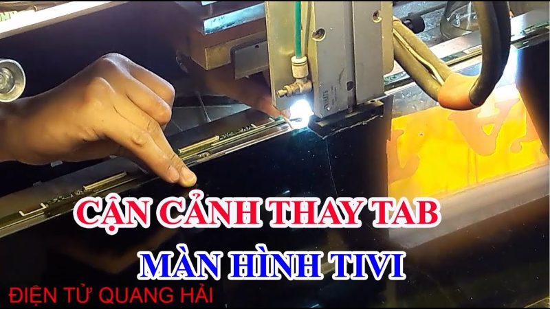 Hướng Dẫn ép Sọc Panel Lcd