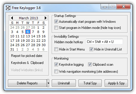 Keylogger 2018 - Phần mềm giám sát tổ hợp phím hàng đầu năm 2018