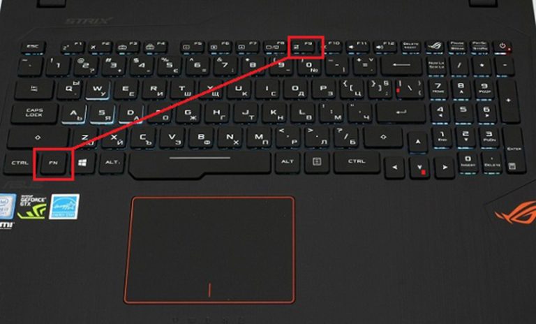 Khoa Chuot Cam Ung Laptop Asus