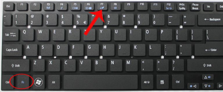 Khoá Touchpad Laptop