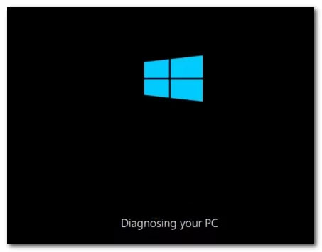 Lỗi Diagnosing Your Pc Win 10