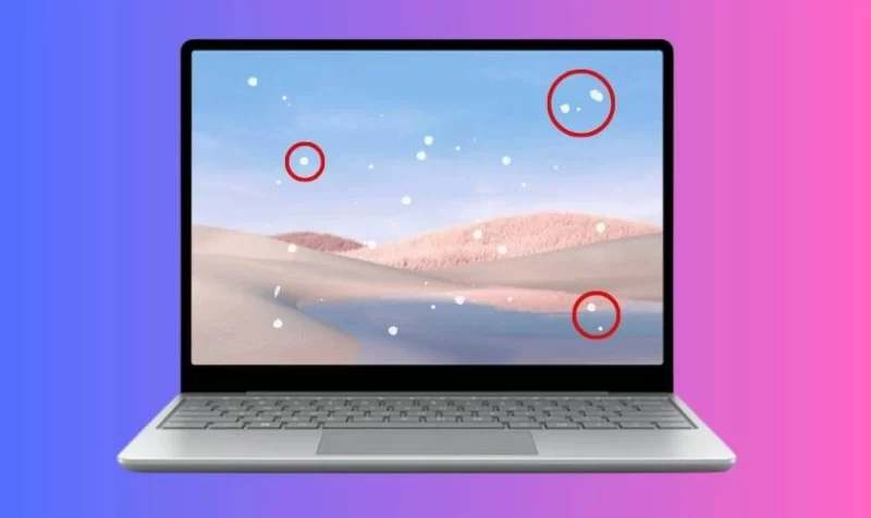 Màn Hình Laptop Bị đốm Sáng