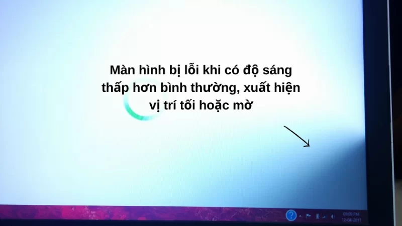 Màn Hình Laptop Bị Tối Mờ