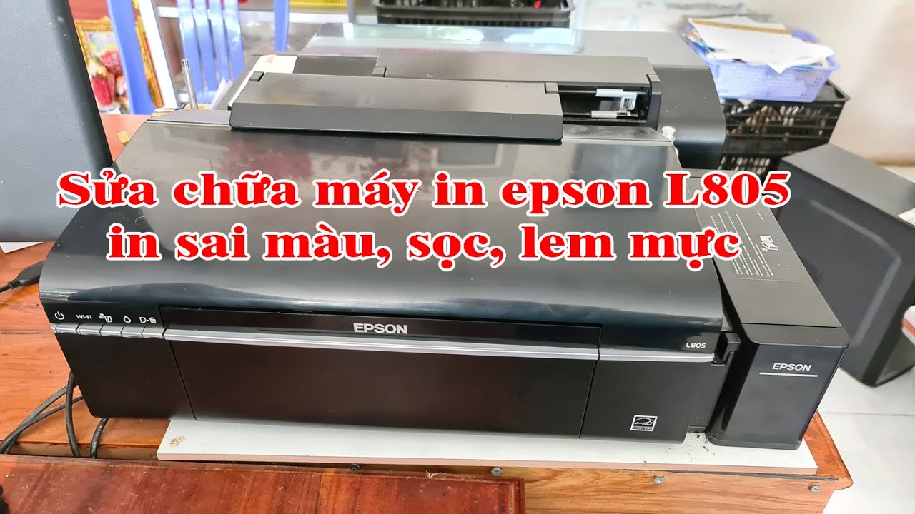 Máy In Epson T60 Bị Lem Mực