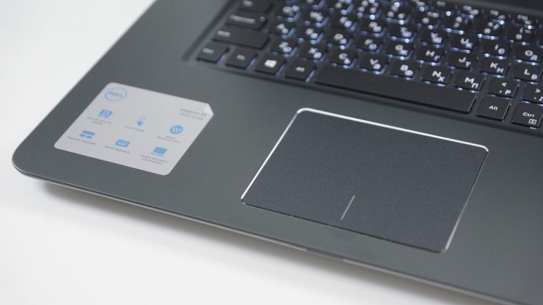 Mở Chuột Cảm ứng Laptop Dell
