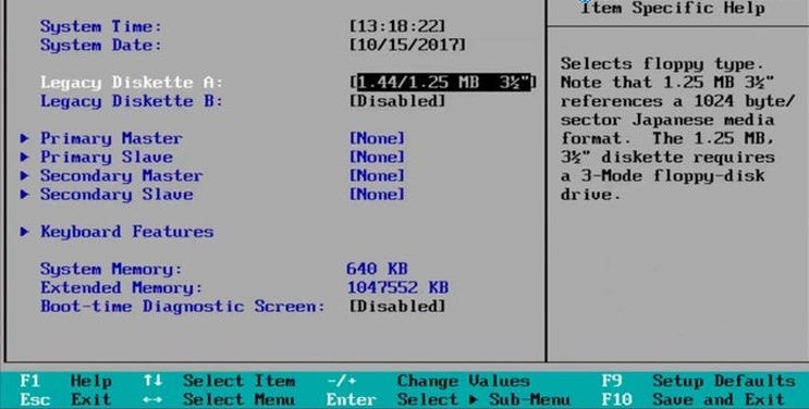 No Bootable Device