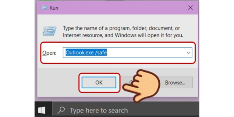 Outlook Bị Treo