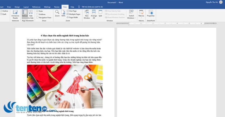 Page Break Trong Word