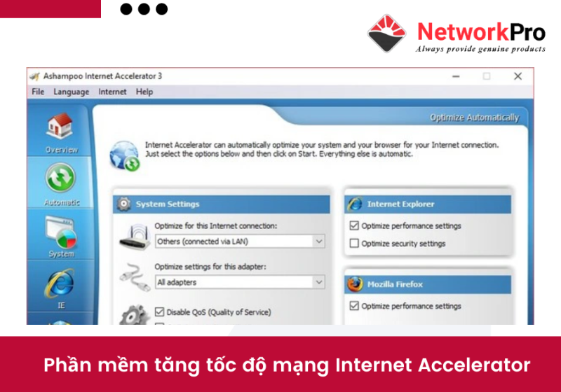 Phần Mềm Tăng Tốc Mạng