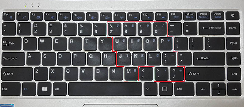 Phím Numlock Trên Laptop
