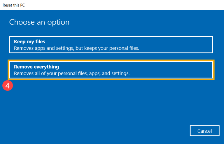 Reset Win 11 Về Trạng Thái Ban đầu