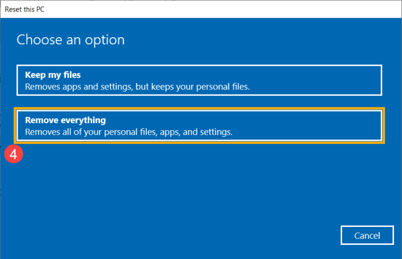 Reset Win 11 Về Trạng Thái Ban đầu