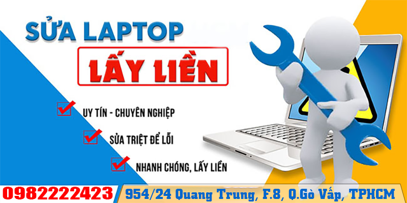 Sửa Chữa Laptop Uy Tín Tphcm