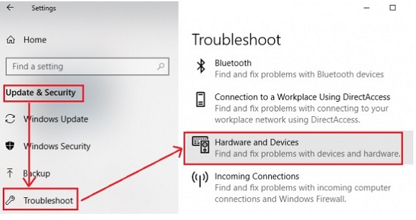 Touchpad Không Cuộn được