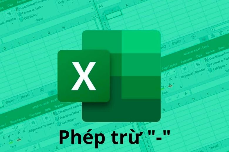Trừ Trong Excel