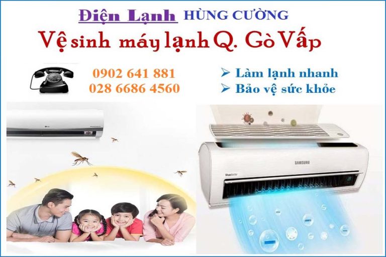 Ve Sinh May Lanh Quan Go Vap
