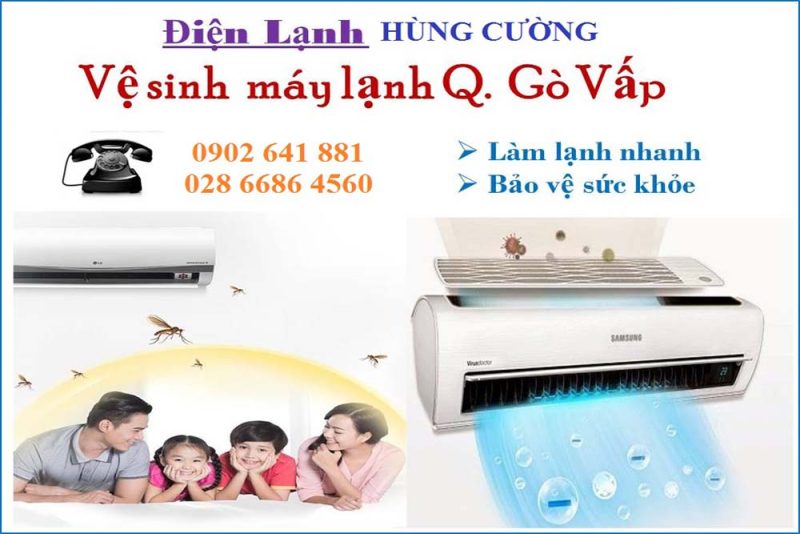 Ve Sinh May Lanh Quan Go Vap