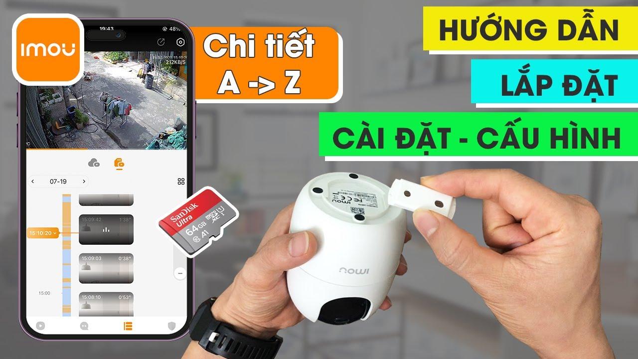 Bộ sản phẩm camera Imou