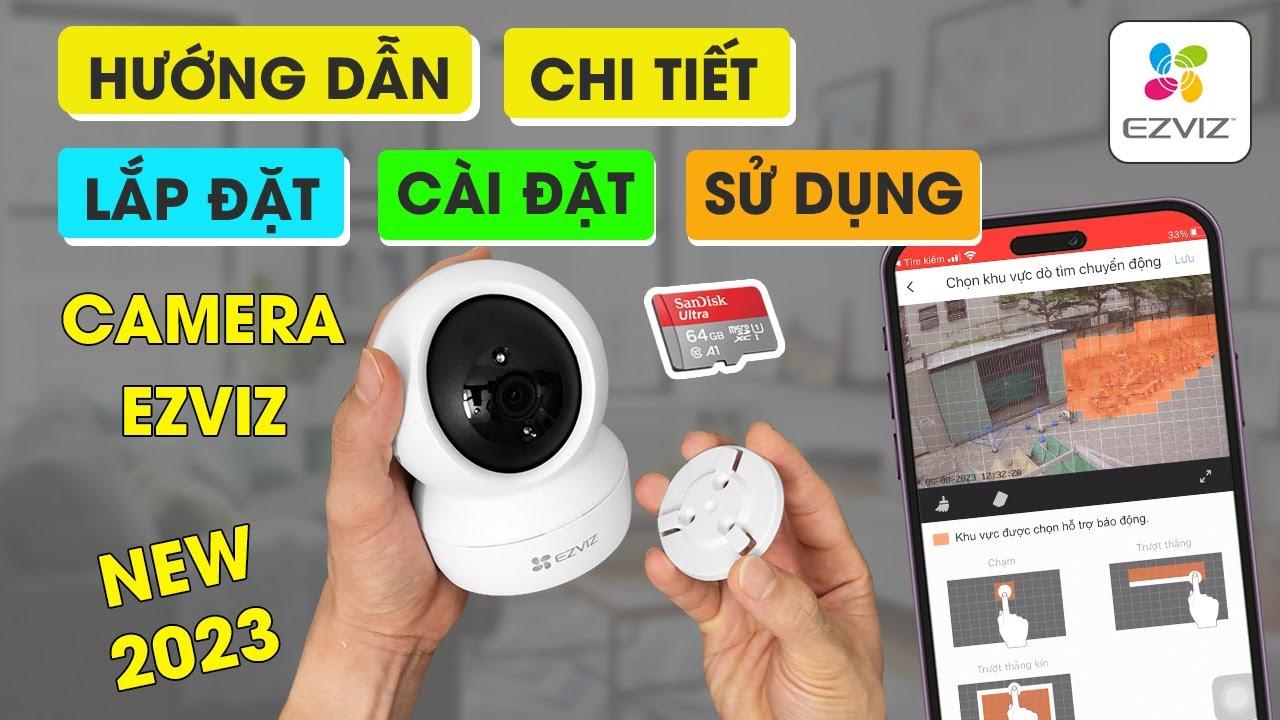Bộ sản phẩm camera wifi Ezviz C6N C6CN