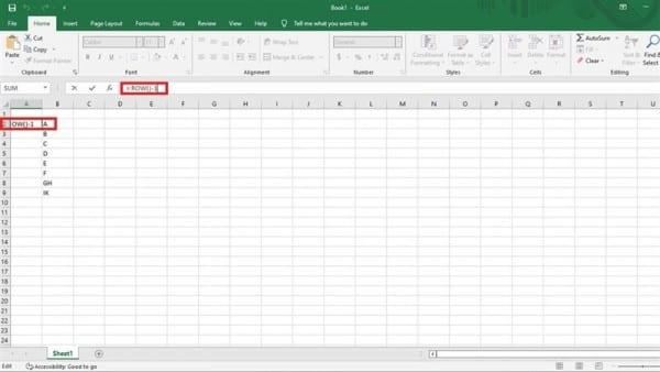 Cách đánh số thứ tự 1000 trong Excel