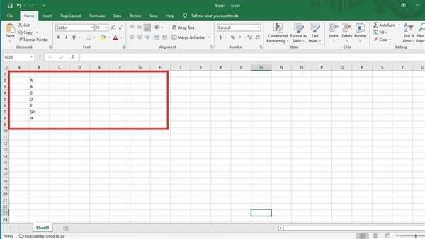 Cách đánh số thứ tự trong Excel khi xóa dòng