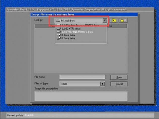 Cách ghort win10 thông qua ổ cứng buocs 11