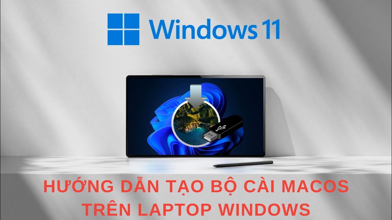 Hướng Dẫn Tạo USB Cài macOS Trên Windows Cực Kỳ Đơn Giản